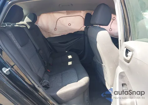 2019 Hyundai Ioniq Hybrid Blue из США, поврежденный, VIN KMHC65LC6KU166853